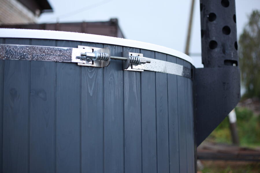 Купель Лагуна 200 c гидромассажем, подсветкой и термокрышкой, фото 10