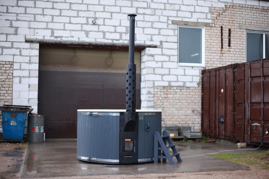 Купель Лагуна 200 c гидромассажем, подсветкой и термокрышкой, фото 12