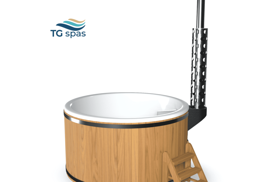 Купель Лагуна 200 с аэромассажем, подсветкой и термокрышкой, фото 6