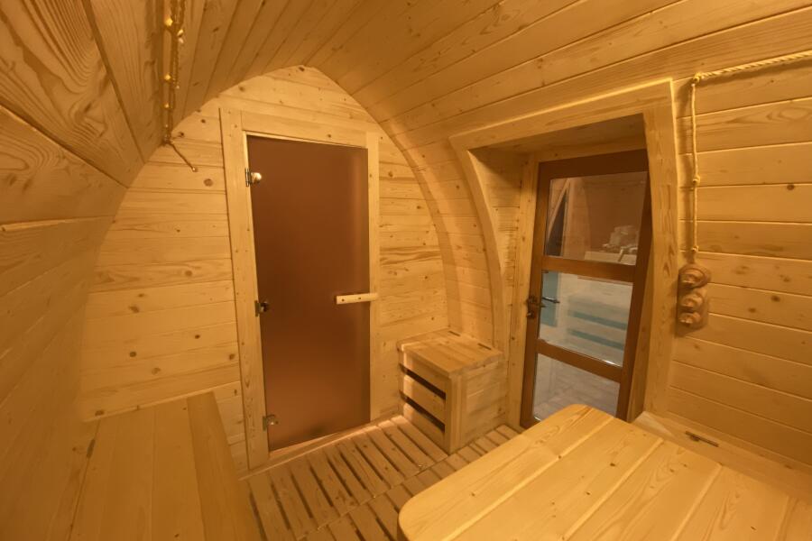 Баня Викинг Эксклюзив 2,4*6 метров  с подсветкой, фото 15