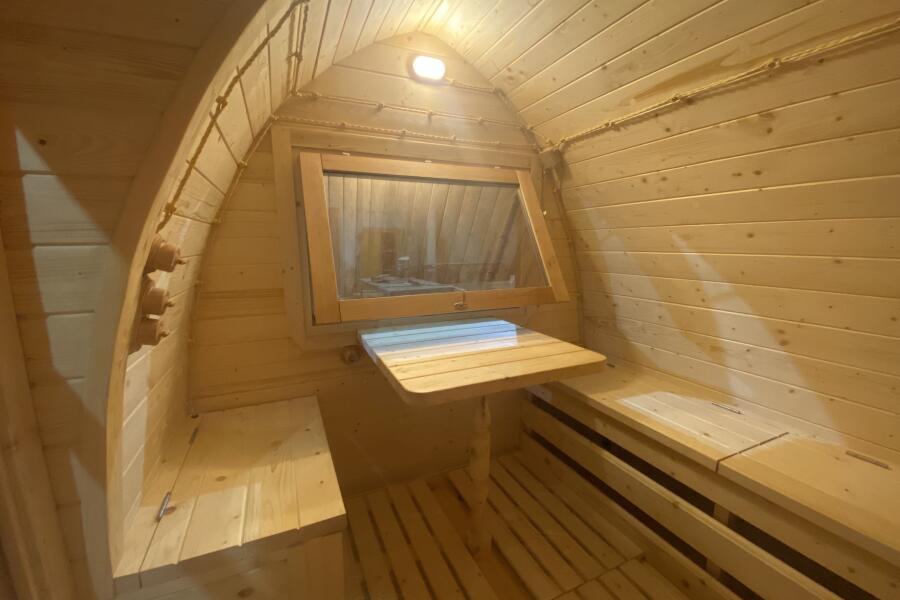 Баня Викинг Эксклюзив 2,4*6 метров  с подсветкой, фото 16