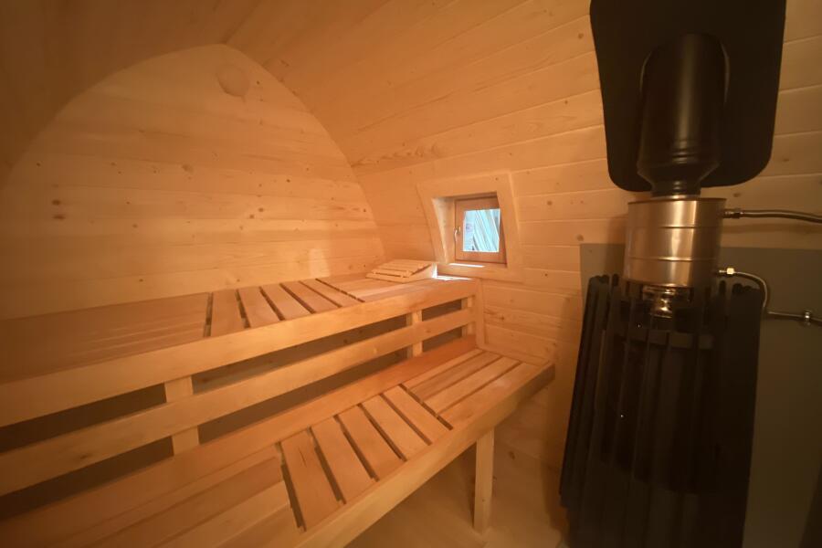 Баня Викинг Эксклюзив 2,4*6 метров  с подсветкой, фото 22