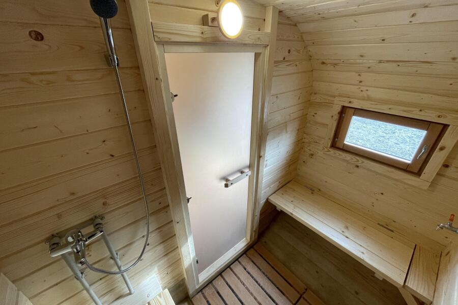 Баня Квадро 6 м, три отделения, подсветка внутри, фото 22
