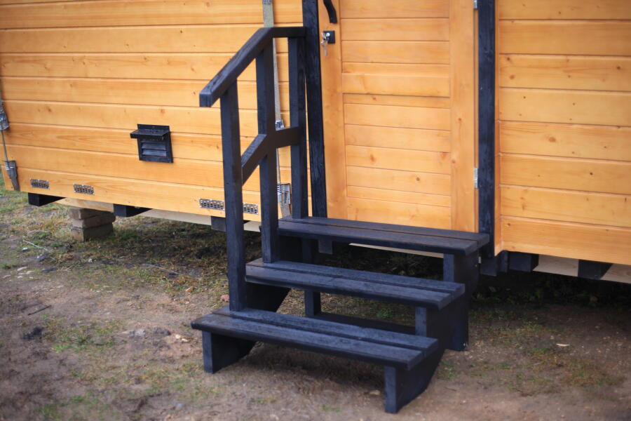 Ступень с перилами, фото 3