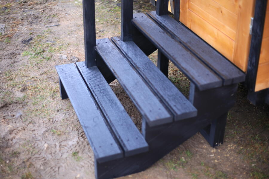 Ступень с перилами, фото 5