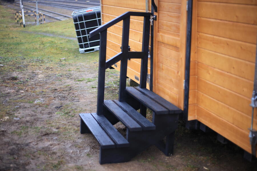 Ступень с перилами, фото 9