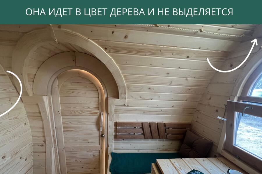 Песочная ретропроводка + выключатели цвет карельская сосна, фото 2
