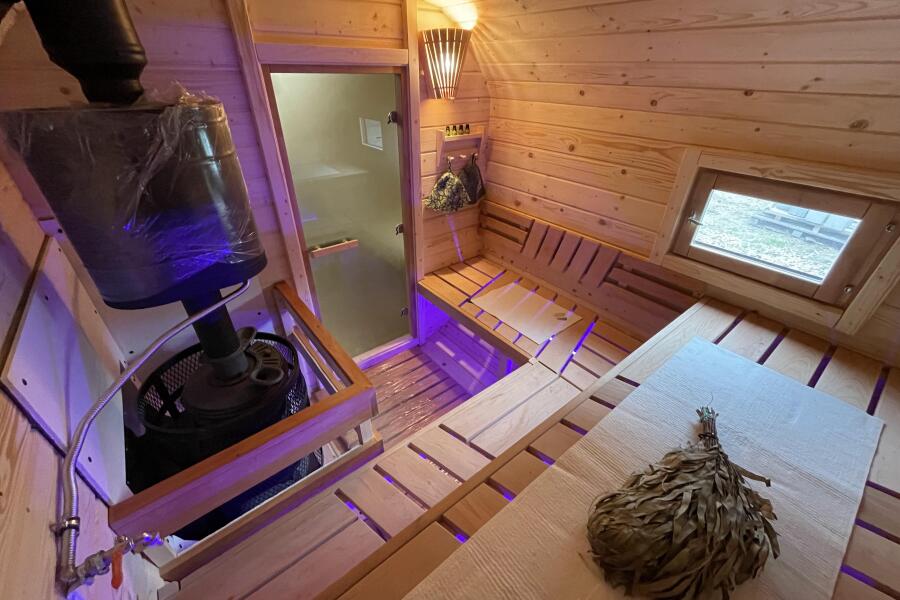 Баня Квадро 6 м, три отделения, полная комплектация, фото 26