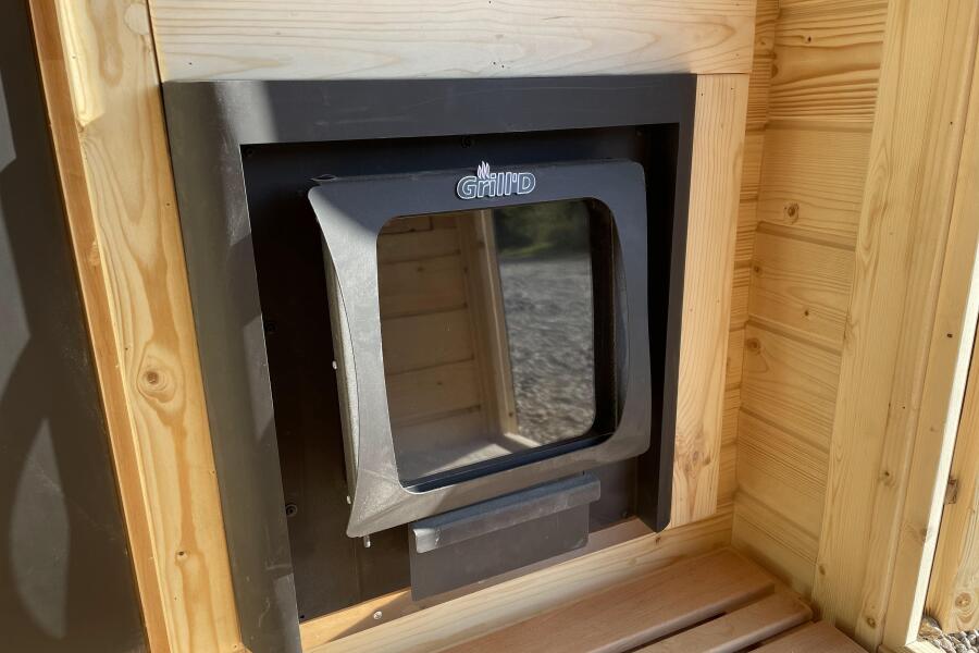 Квадро-Хаус Баня 6 м, 2 отделения. Цвет Walnut, фото 18