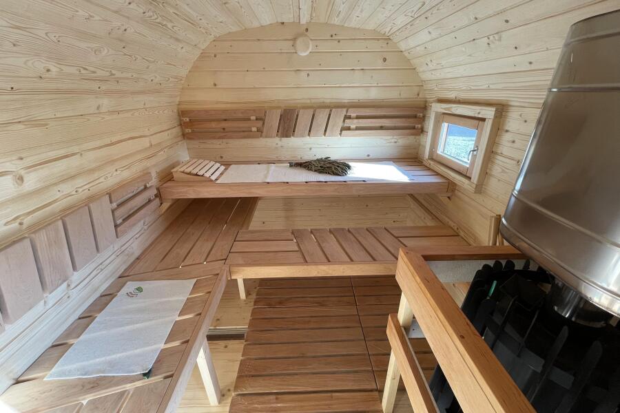 Квадро-Хаус Баня 6 м, 2 отделения. Цвет Walnut, фото 19