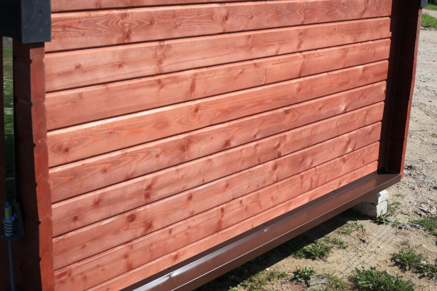 Баня Квадро-Хаус 6м, 2 отделения, со спальным местом и душевой, фото 6