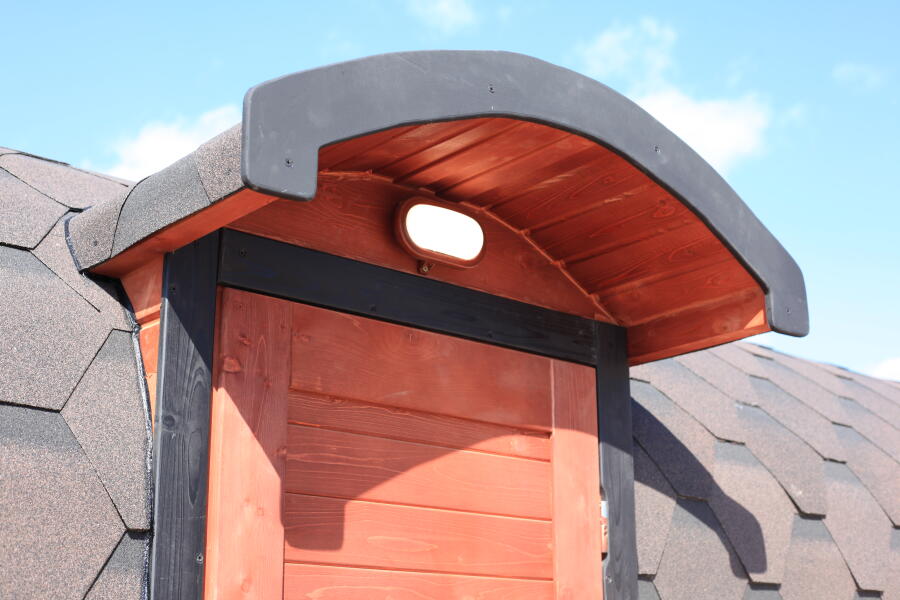 Баня Квадро-Хаус 6м, 2 отделения, со спальным местом и душевой, фото 8