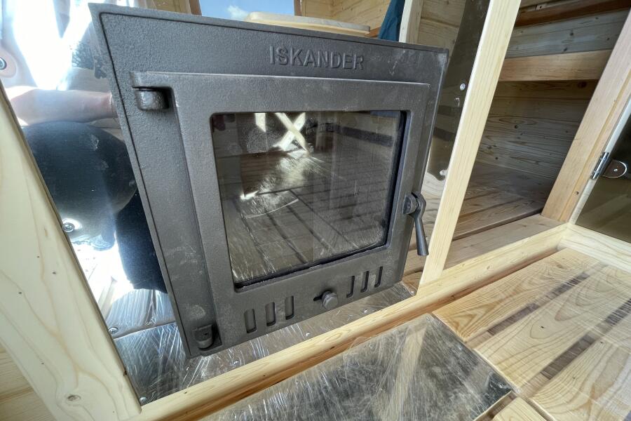 Баня Квадро-Хаус 6м, 2 отделения, со спальным местом и душевой, фото 21