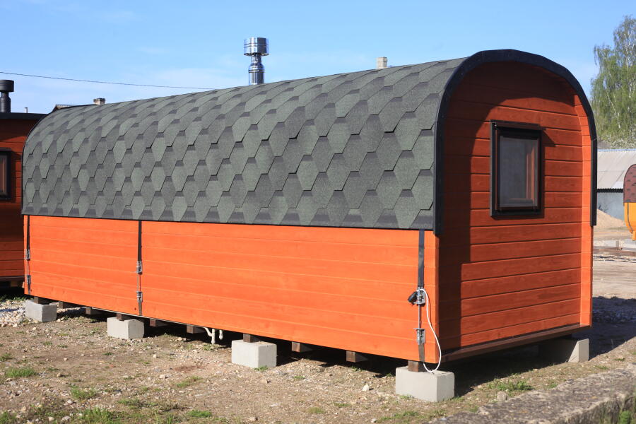 Баня Квадро-хаус 6 м, с подсветкой и спальным местом, фото 3