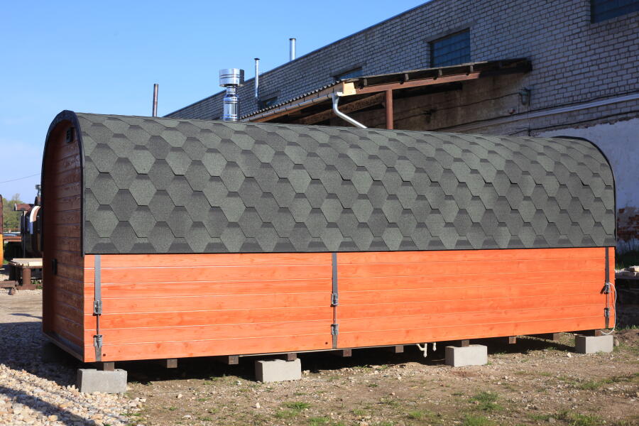 Баня Квадро-хаус 6 м, с подсветкой и спальным местом, фото 4