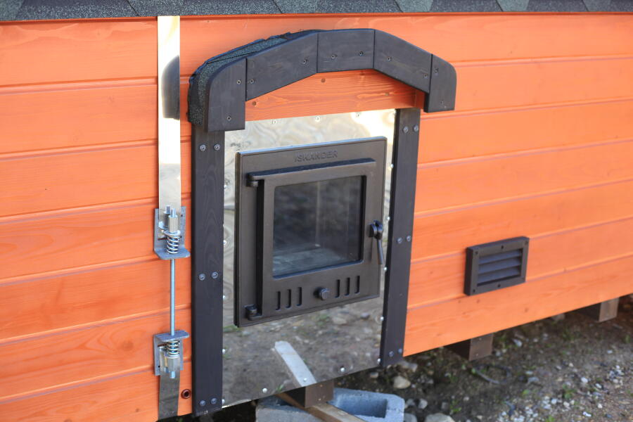 Баня Квадро-хаус 6 м, с подсветкой и спальным местом, фото 10