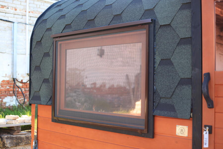 Баня Квадро-хаус 6 м, с подсветкой и спальным местом, фото 12