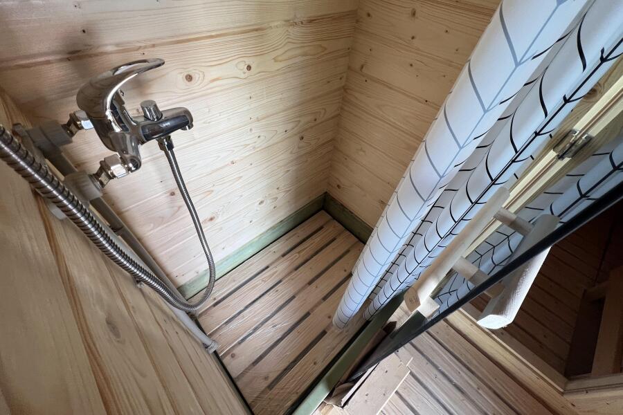 Баня Квадро-хаус 6 м, с подсветкой и спальным местом, фото 20