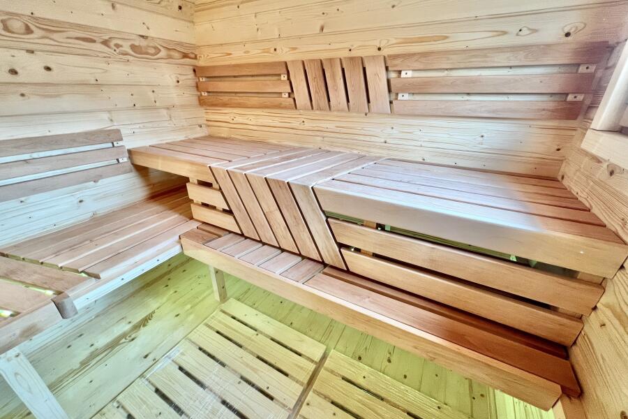 Баня Квадро-Хаус, 2,4*6 м, три отделения, боковой вход, фото 23