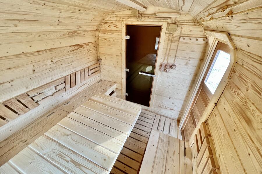 Баня Квадро-Хаус, 2,4*6 м, три отделения, боковой вход, фото 25