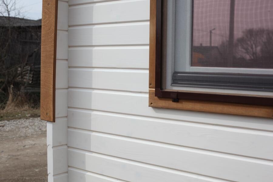 Баня Квадро-Хаус 5 м, Цвет Крим белоснежный, фото 8