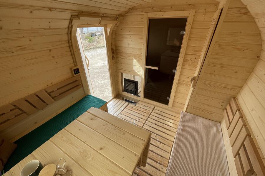 Баня Квадро-Хаус 5 м, Цвет Крим белоснежный, фото 13