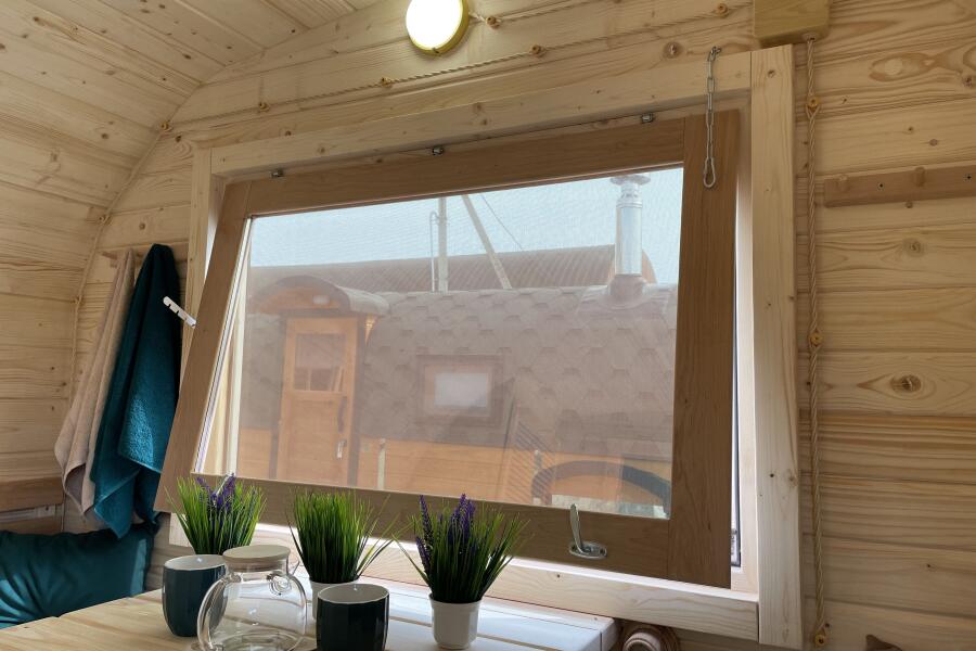 Баня Квадро-Хаус 5 м, Цвет Крим белоснежный, фото 14