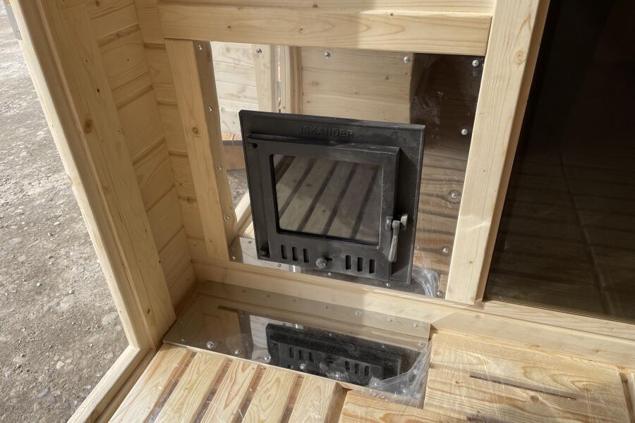 Баня Квадро-Хаус 5 м, Цвет Крим белоснежный, фото 16