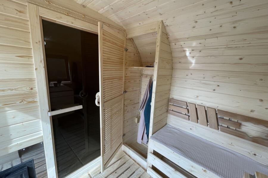 Баня Квадро-Хаус 5 м, Цвет Крим белоснежный, фото 17