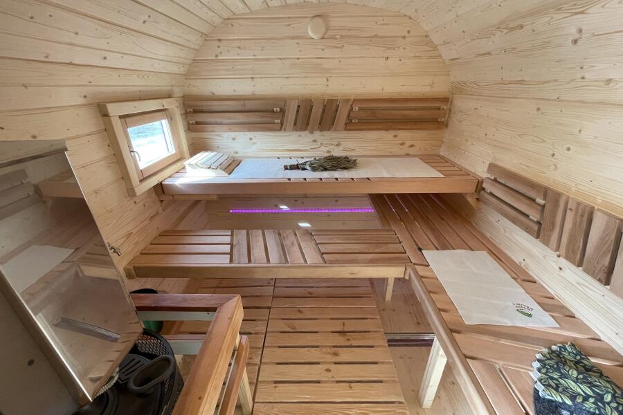 Баня Квадро-Хаус 5 м, Цвет Крим белоснежный, фото 19