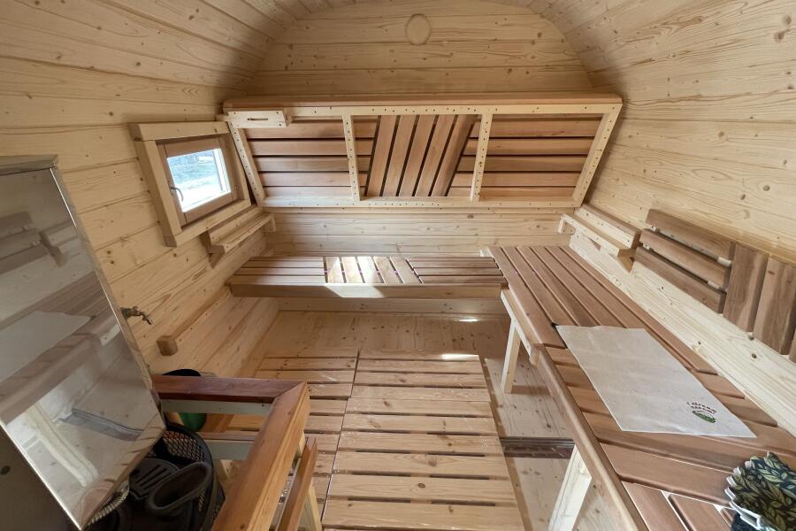 Баня Квадро-Хаус 5 м, Цвет Крим белоснежный, фото 27