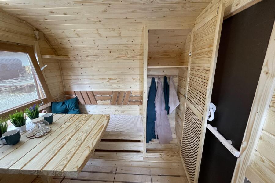 Баня Квадро 5 м, 2 отделения, печь Искандер 18 (П2) Ураган, фото 18
