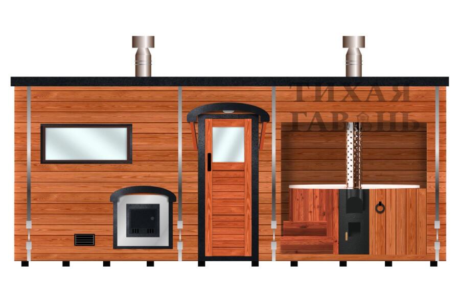 Банный комплекс Парус 3 в 1, фото 4