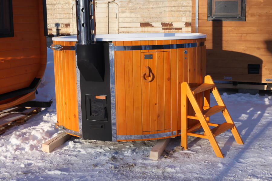 Купель Лагуна 200 с встроенной печью, фото 7