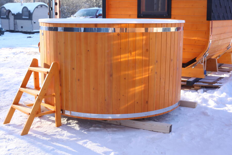 Купель Лагуна 200 с встроенной печью, фото 8