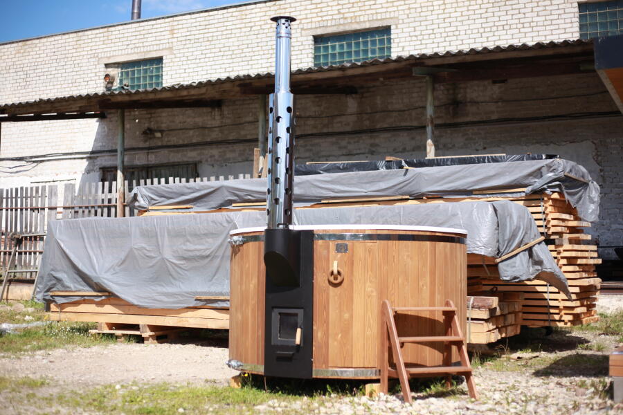 Купель Лагуна 200 с встроенной печью, фото 9