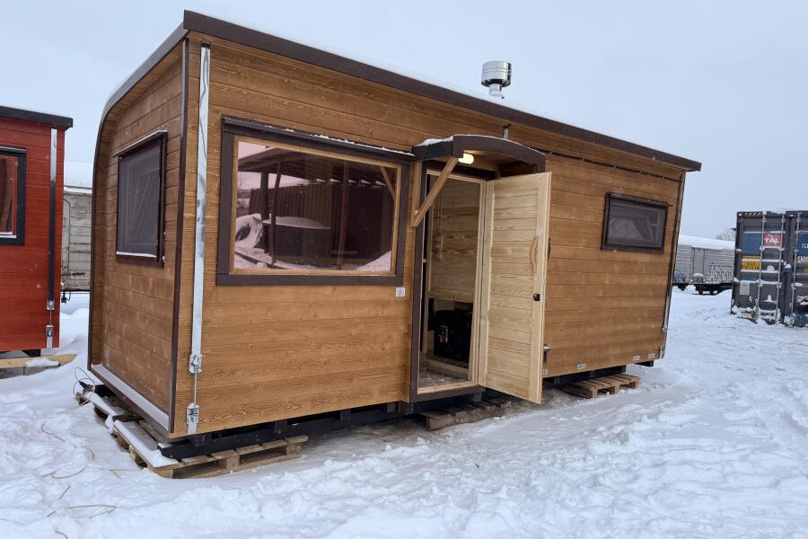 Баня Парус 6 метров с увеличенной парной, фото 5