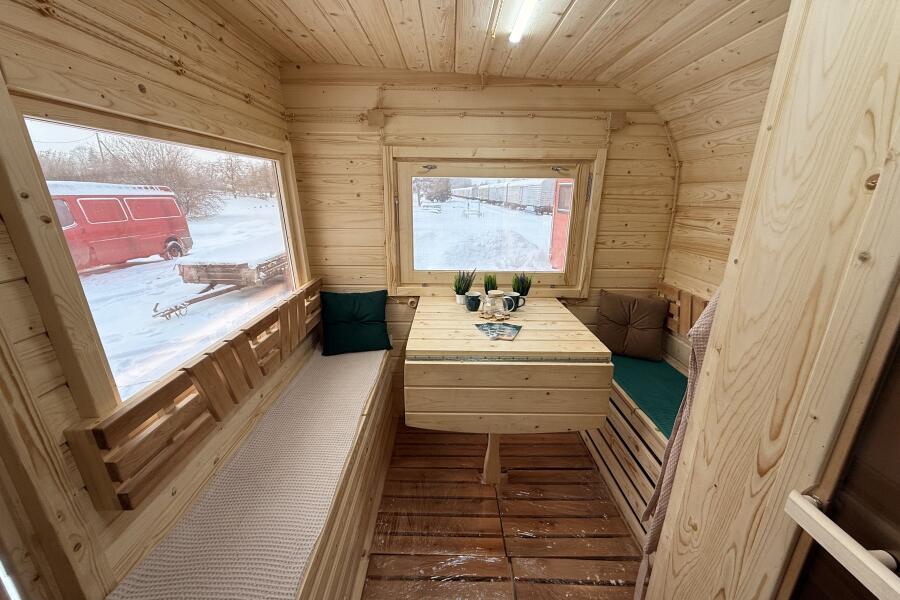 Баня Парус 6 метров с увеличенной парной, фото 10