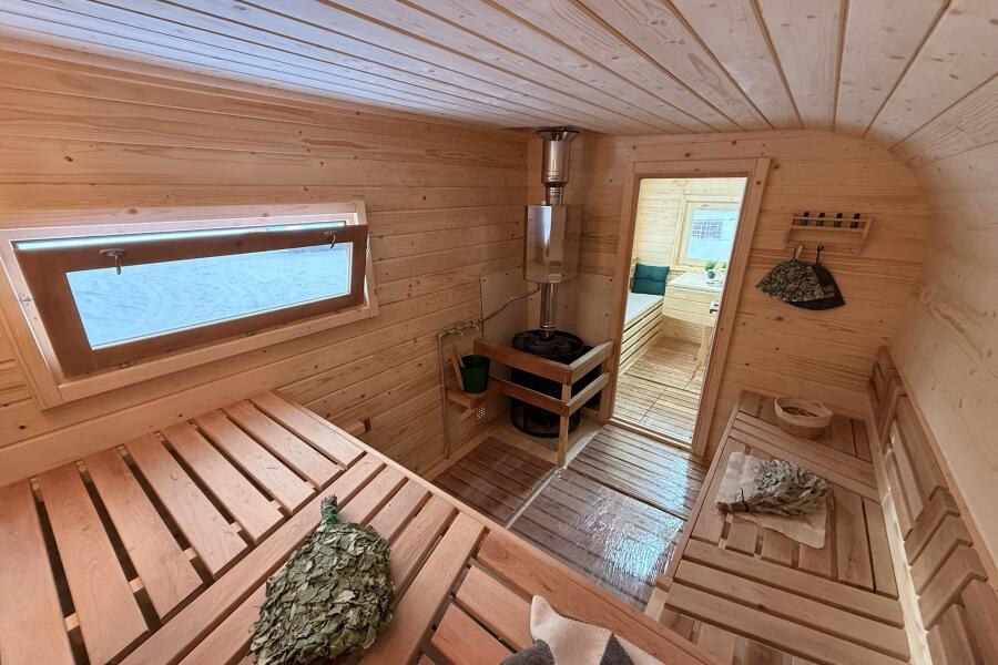 Баня Парус 6 метров с увеличенной парной, фото 16