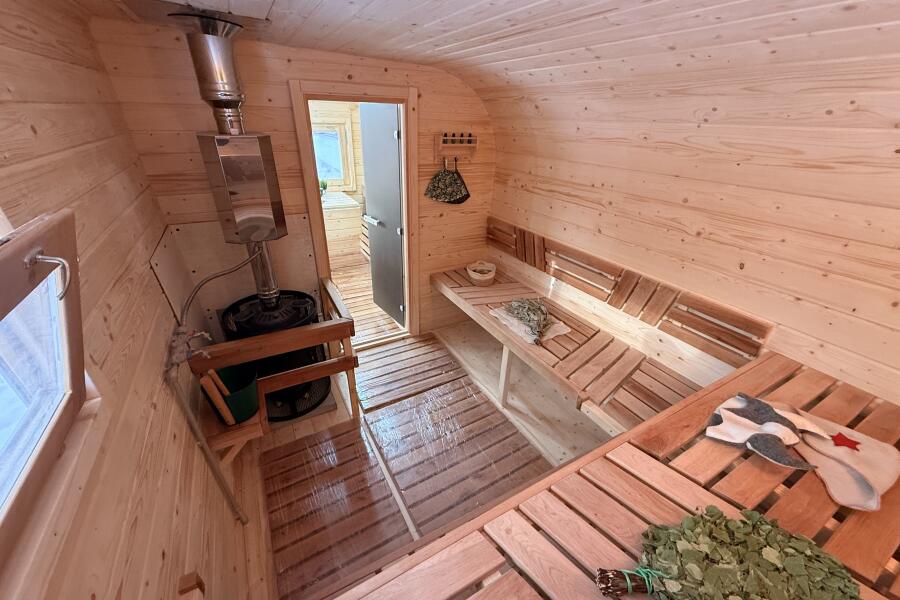 Баня Парус 6 метров с увеличенной парной, фото 17
