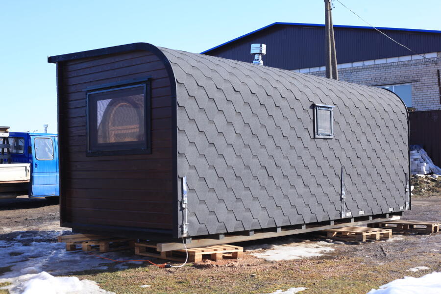 Баня Парус 6 метров с душевой в комнате отдыха, фото 3