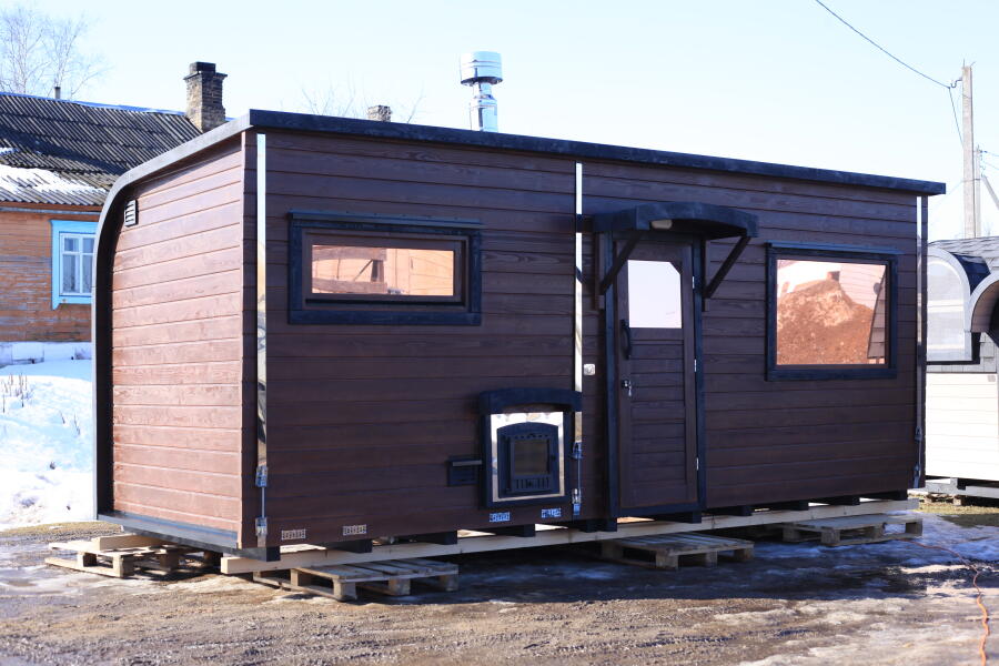 Баня Парус 6 метров с душевой в комнате отдыха, фото 4