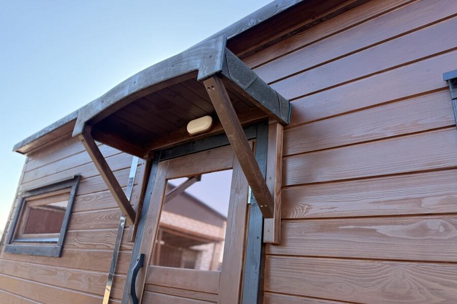 Баня Парус 6 метров с душевой в комнате отдыха, фото 5