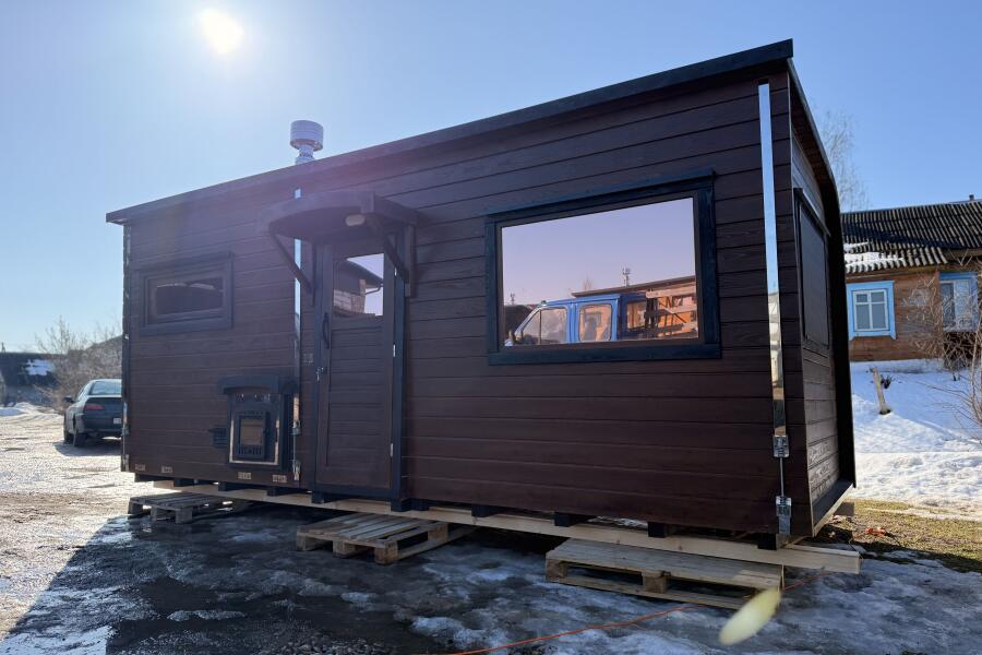 Баня Парус 6 метров с душевой в комнате отдыха, фото 6