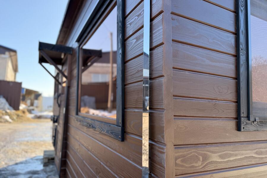 Баня Парус 6 метров с душевой в комнате отдыха, фото 8