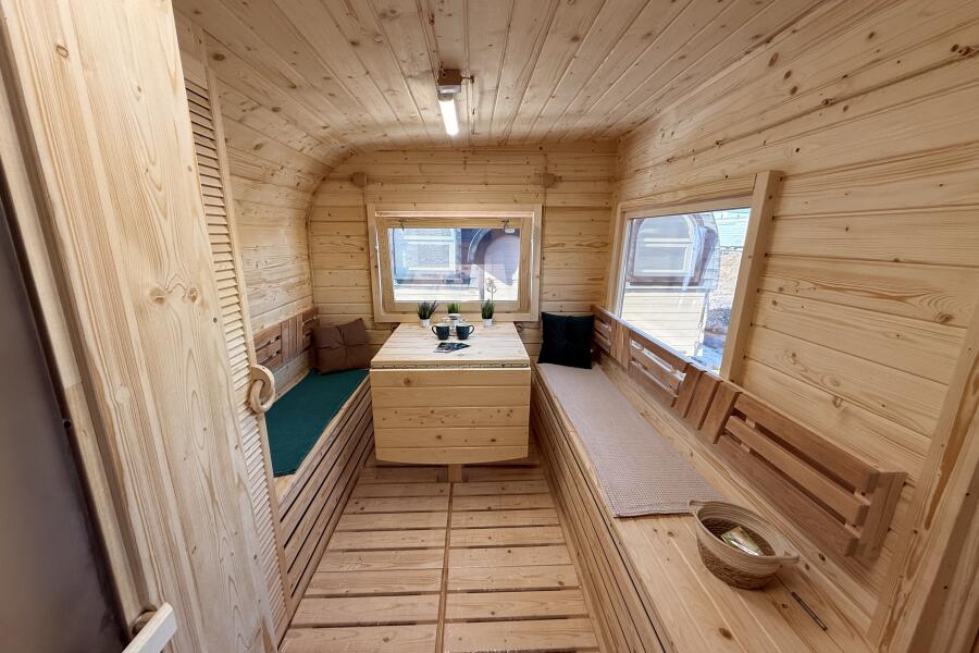 Баня Парус 6 метров с душевой в комнате отдыха, фото 10