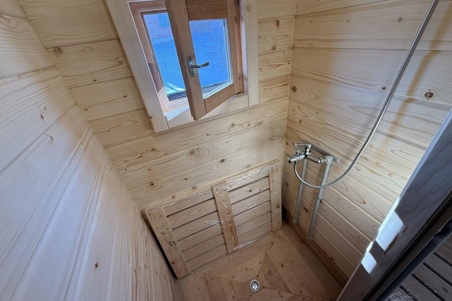 Баня Парус 6 метров с душевой в комнате отдыха, фото 17