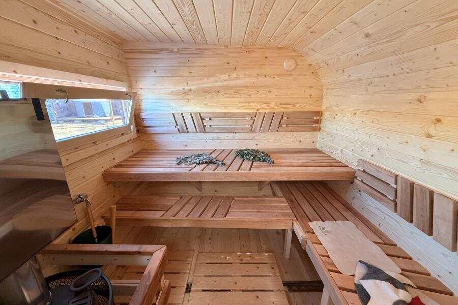 Баня Парус 6 метров с душевой в комнате отдыха, фото 19