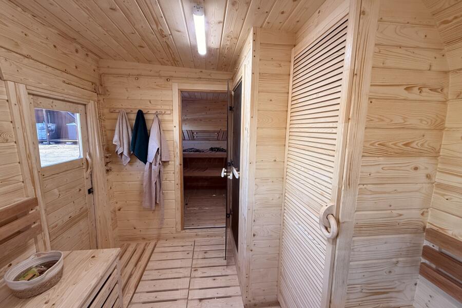 Баня Парус 6 метров с душевой в комнате отдыха, фото 18