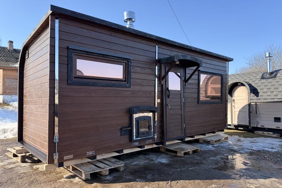 Баня Парус 6 метров с душевой в комнате отдыха, фото 24